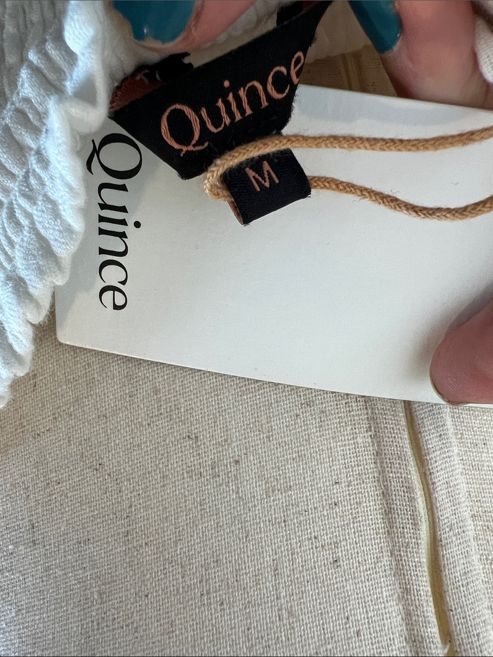 Quince White Maxi Skirt with Ruffle Hem - Picture 2 of 11